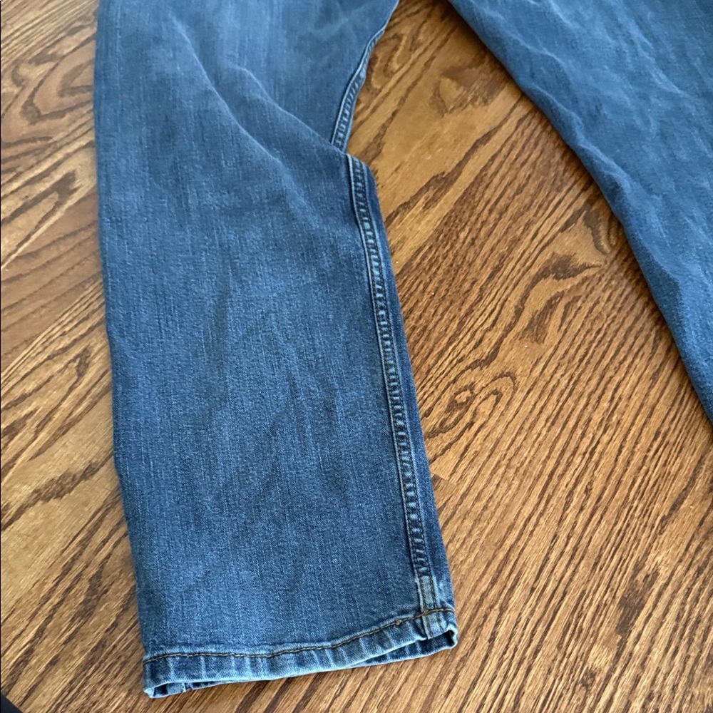 Wrangler Men's Dark Blue Straight Jeans 34/30 - Picture 10 of 11